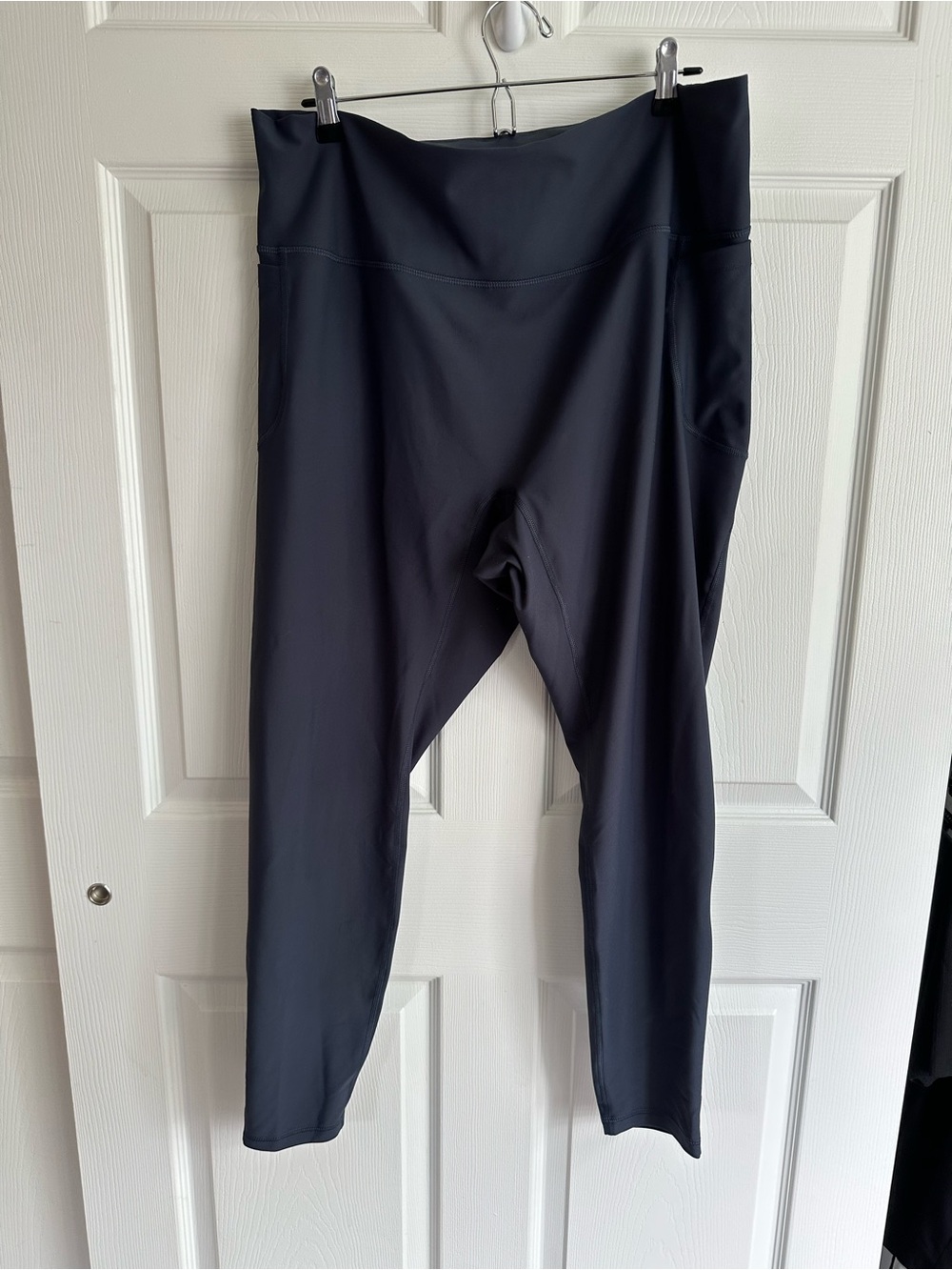 Old Navy Black PowerSoft Extra High-Rise Leggings XXL Tall